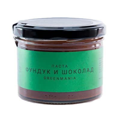 Паста "Фундук и шоколад" GreenMania