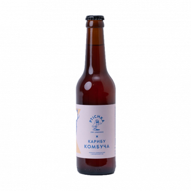 Напиток Комбуча "Жимолость-CBD" Карибу Комбуча