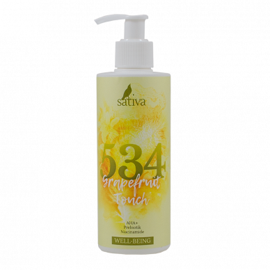 Гель для душа "Грейпфрутовое прикосновение" №534 Sativa